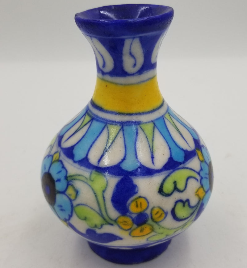 Blue Pottery Suri Jar 6"