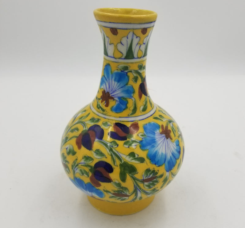 Blue Pottery Suri Jar 8"