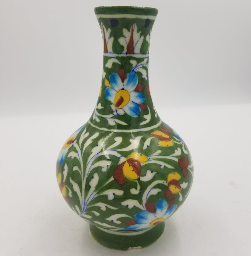Blue Pottery Suri Jar 8"