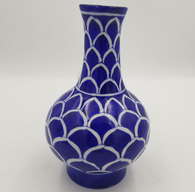 Blue Pottery Suri Jar 8"