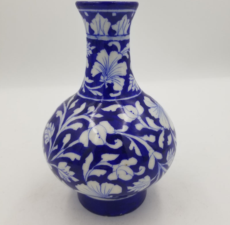 Blue Pottery Suri Jar 8"