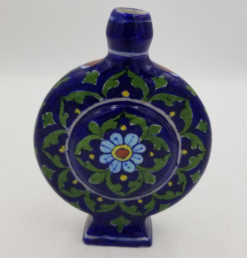 Blue Pottery Lotari Jar 6"