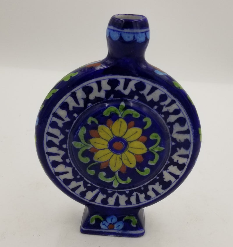 Blue Pottery Lotari Jar 6"