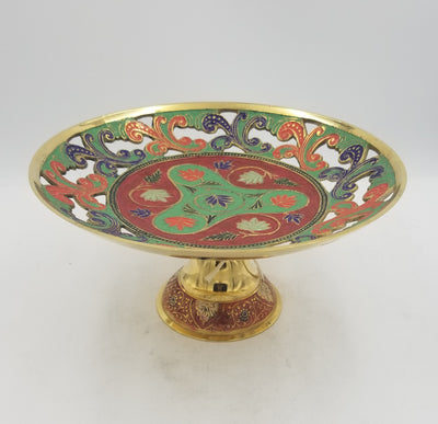 12" Brass Plate Jalikam EC