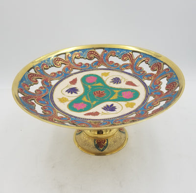 12" Brass Plate Jalikam EC