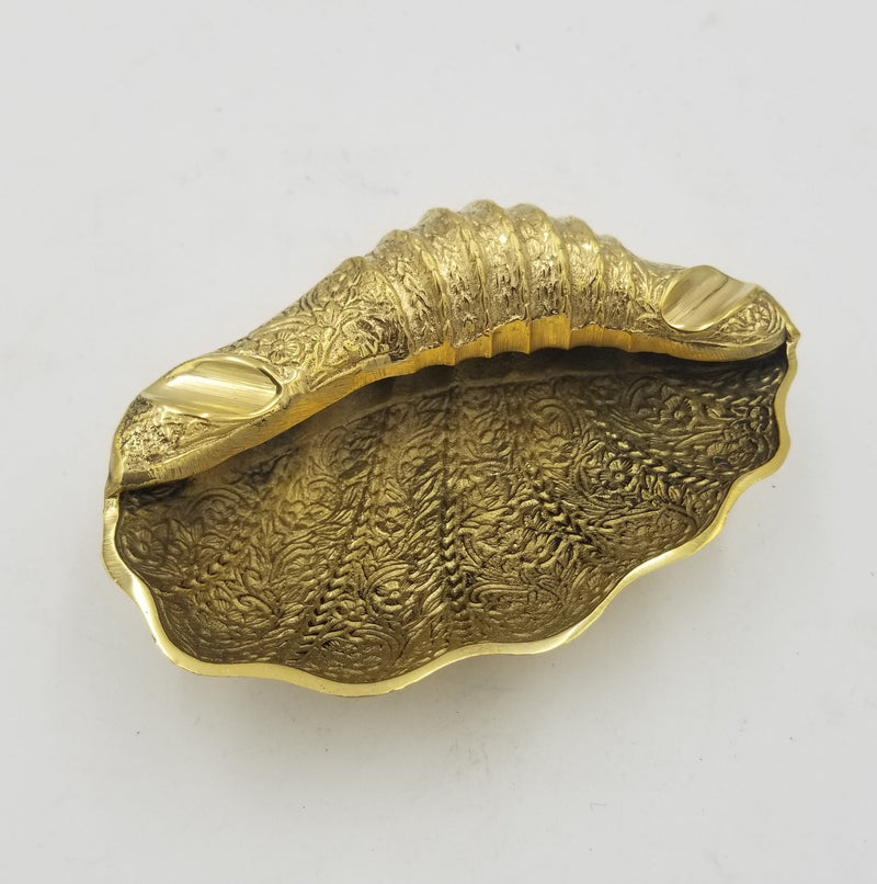 Brass Conch shaped bowl EP