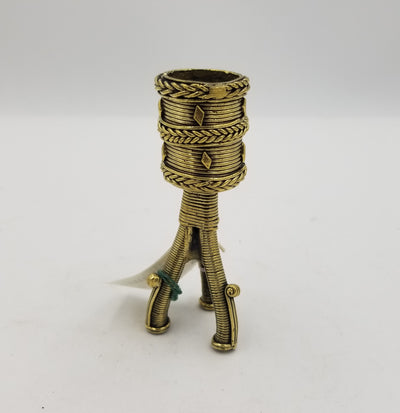 Brass Three Leg Candle Stand