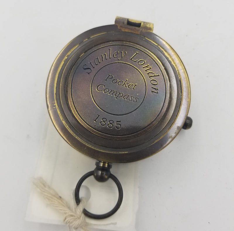 Brass Mirror Compass