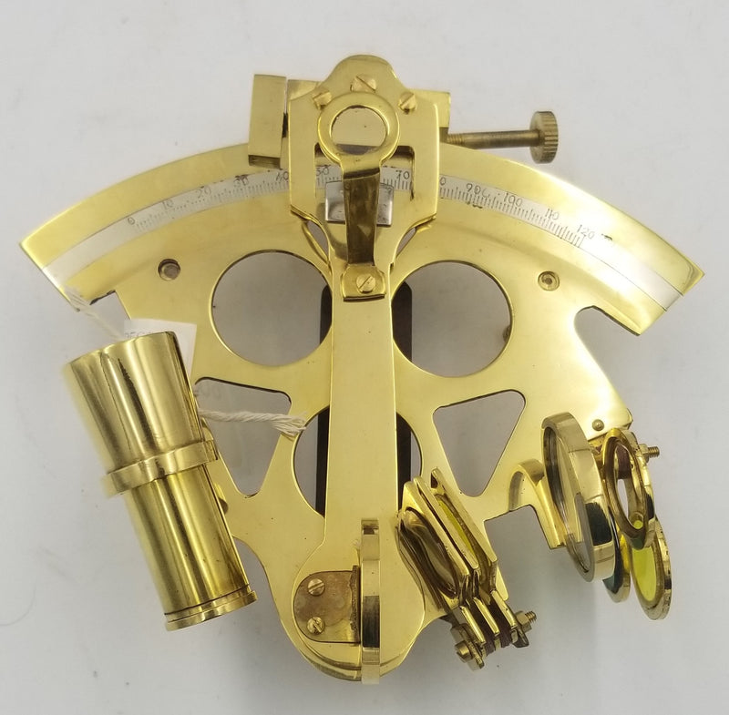 Brass Sextant 6"