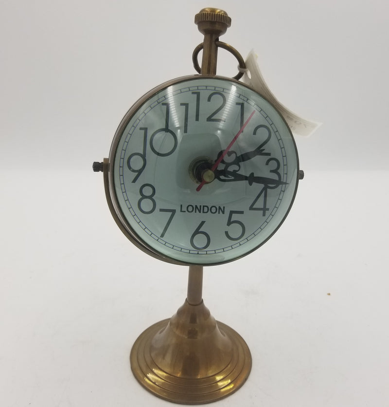 Compass with clock