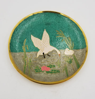 10" Brass Wall Plate EC