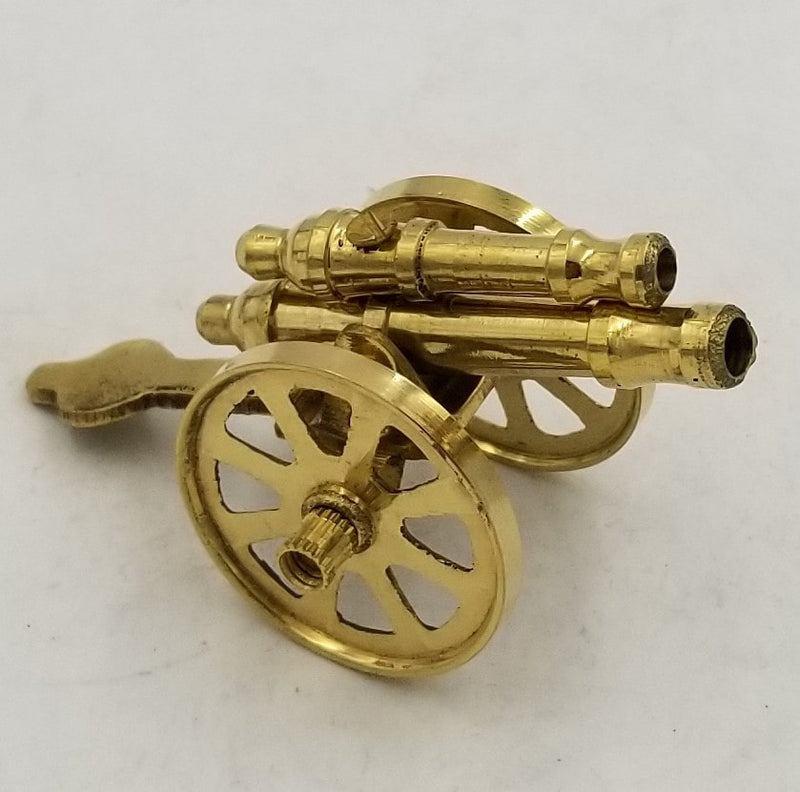 3.5" Brass Cannon Double P