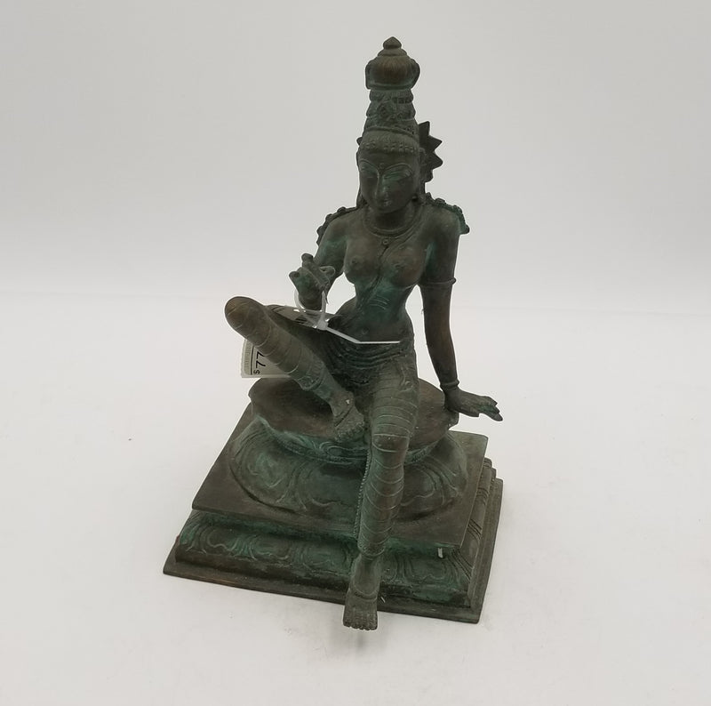 10" Bronze Parvati Statue