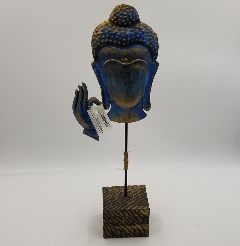 Buddha Table top with wooden base