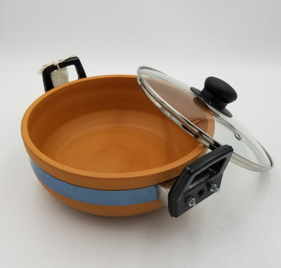 2.88 liter Clay Casserole Glass Lid