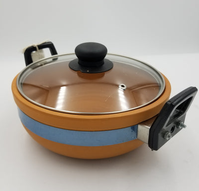 2.88 liter Clay Casserole Glass Lid