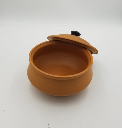 2.9 liter Clay Biryani Handi / Vessel Mud Lid