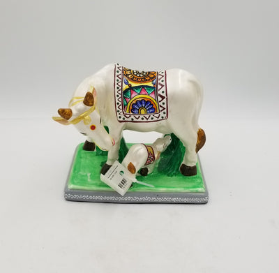 Terracotta Cow with Calf