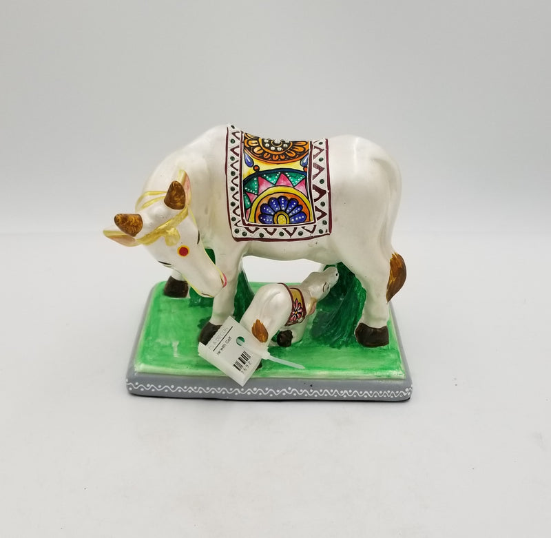 Terracotta Cow with Calf