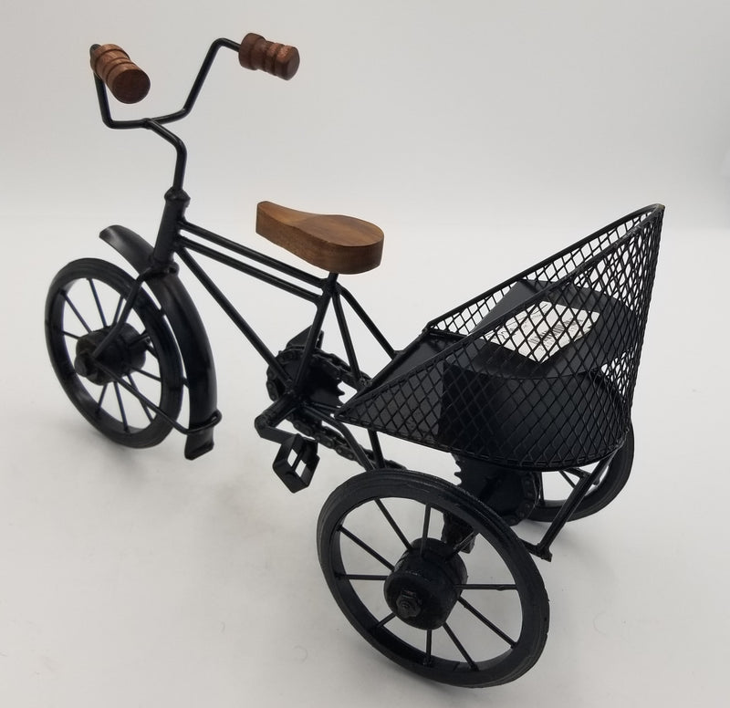 Wrought Iron Rickshaw Cart