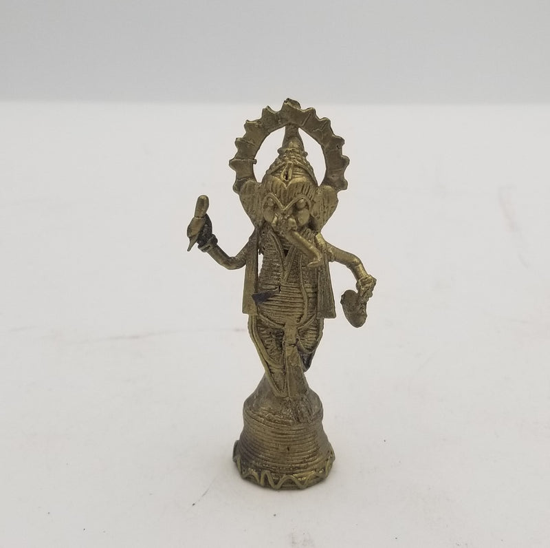 Brass Dhokra Ganesh Medium