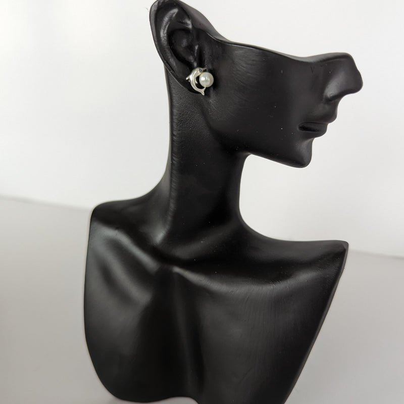 999 quality silver earring pair - ER007