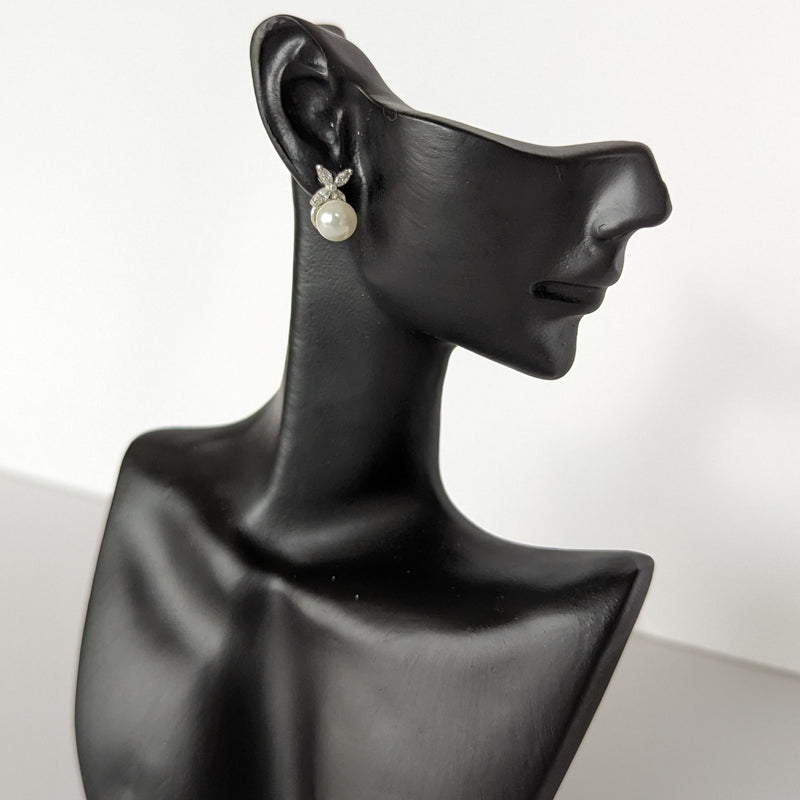 999 quality silver earring pair - ER028