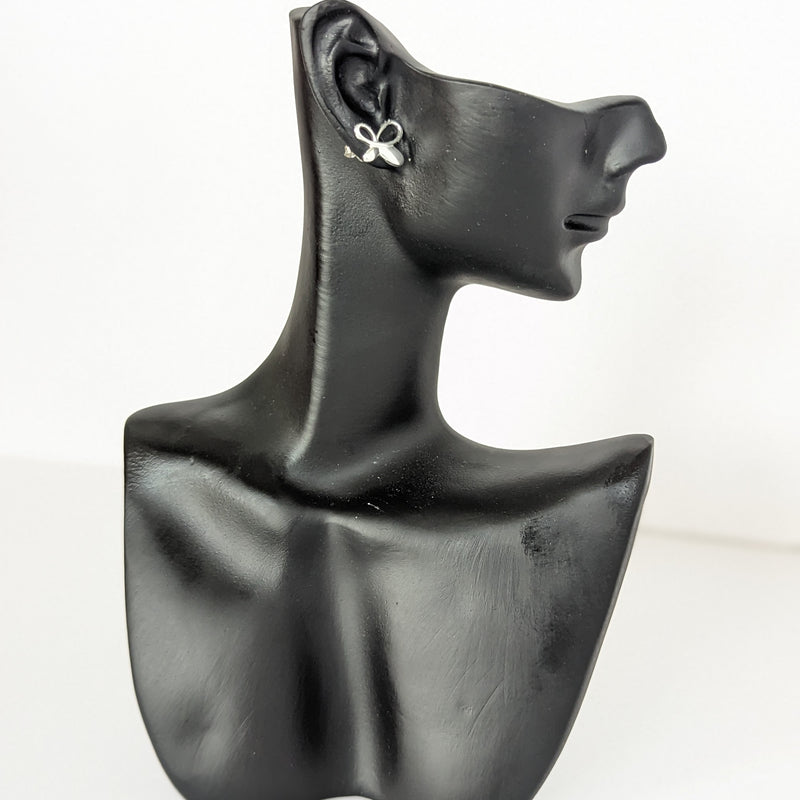 999 quality silver earring pair - ER056