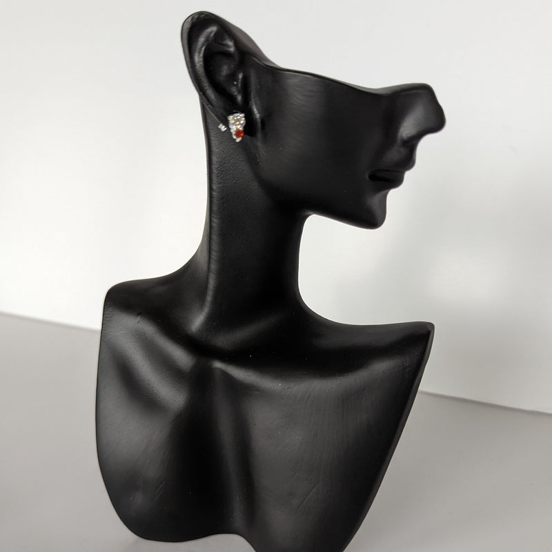 999 quality silver earring pair - ER091