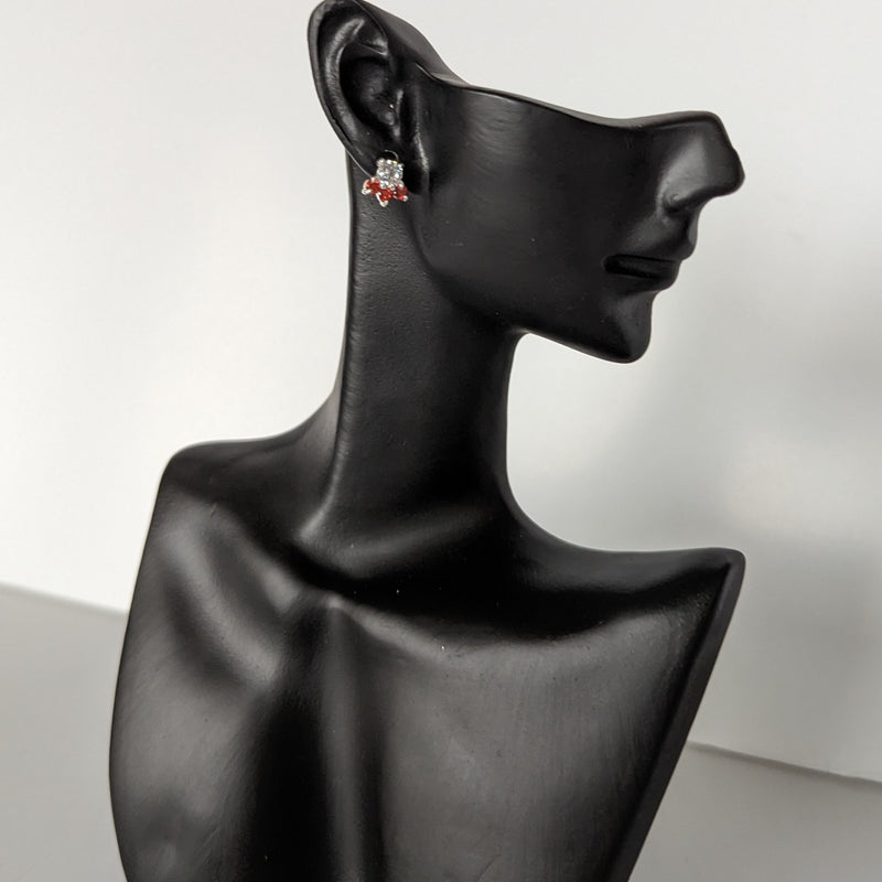 999 quality silver earring pair - ER094