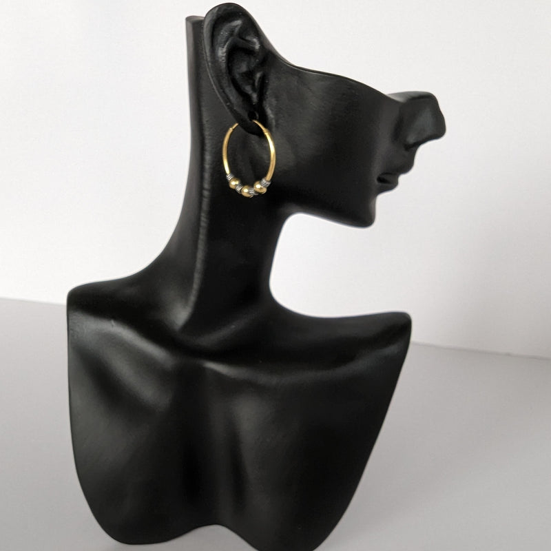 999 quality silver earring pair - ERH001