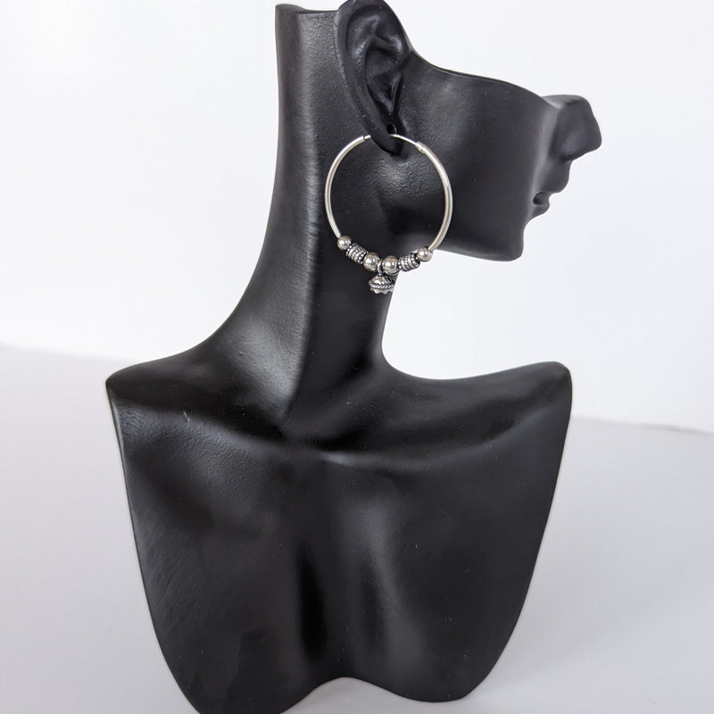 999 quality silver earring pair - ERH006
