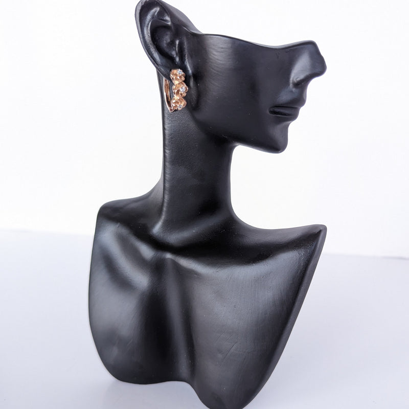 999 quality silver earring pair - ERH007