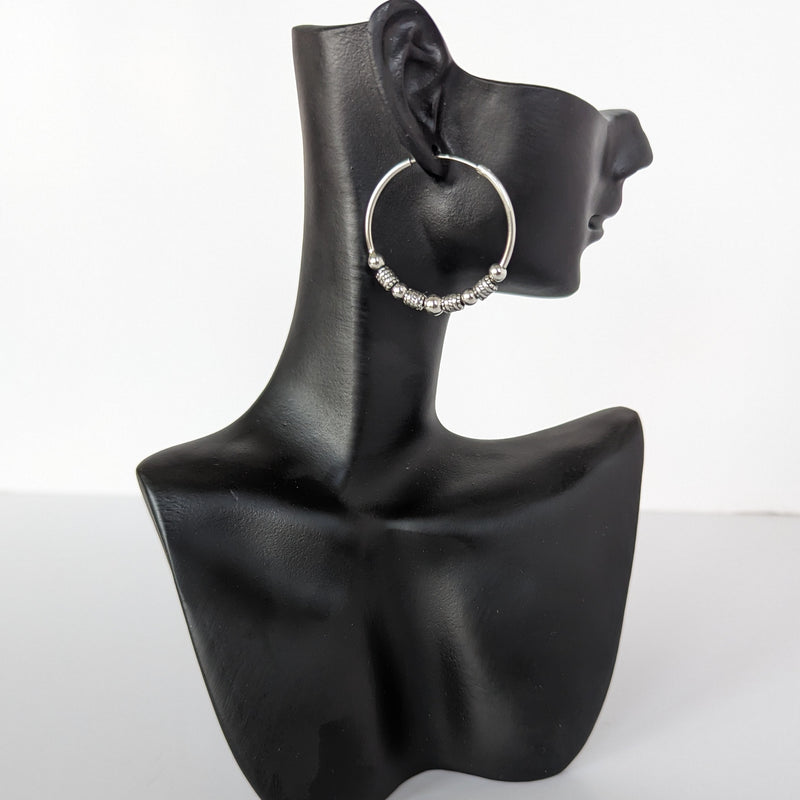 999 quality silver earring pair - ERH011