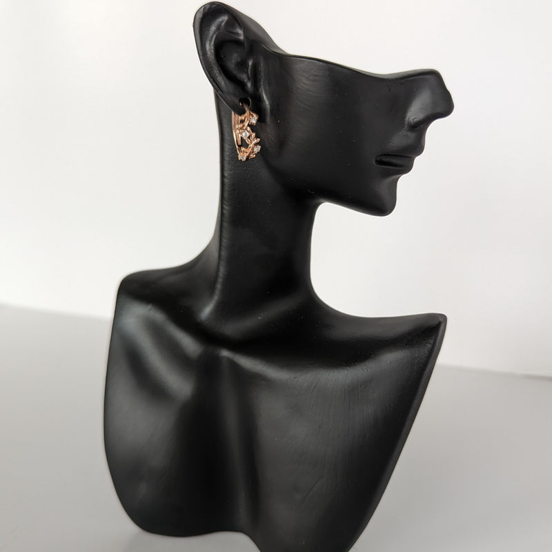 999 quality silver earring pair - ERH012