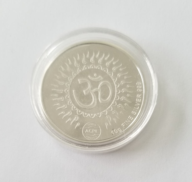 999 Silver Coin - 10 Grams Assorted Embossed/Enameled