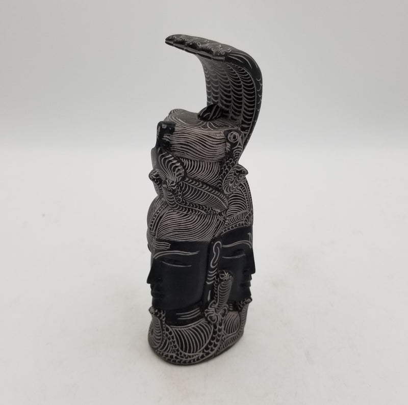 7” x 2.5” x 2” Granite tirumoorthi