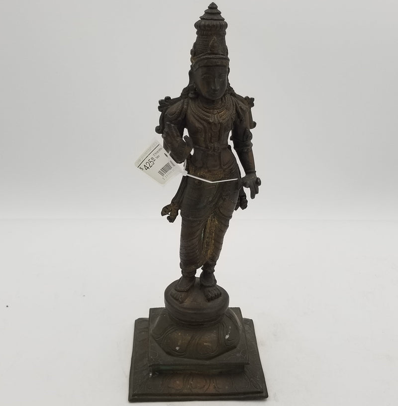 12" Bronze Karthikeya Statue