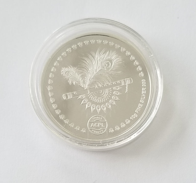 999 Silver Coin - 10 Grams Assorted Embossed