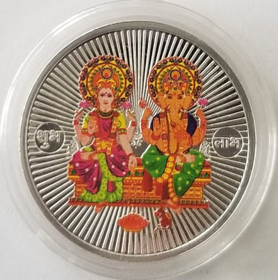 999 Silver Coin - 10 Grams Assorted Embossed/Enameled