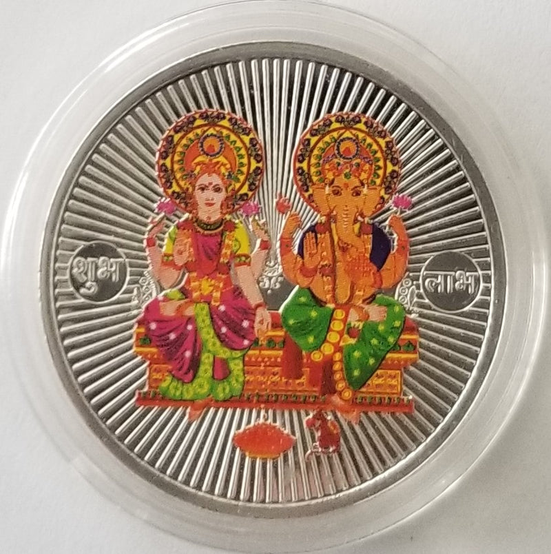 999 Silver Coin - 10 Grams Assorted Embossed/Enameled