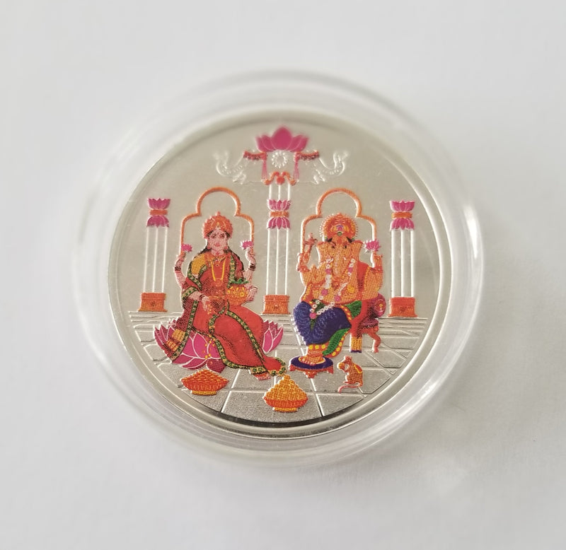 999 Silver Coin - 10 Grams Assorted Embossed/Enameled