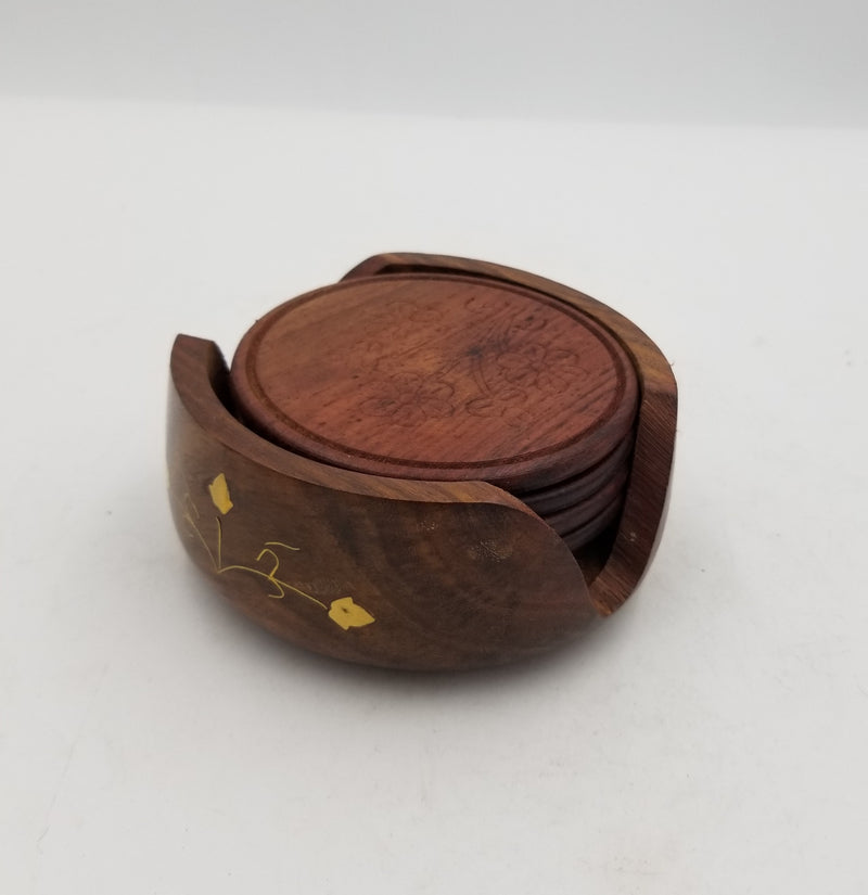 Seesham Tea Coaster - Lotus
