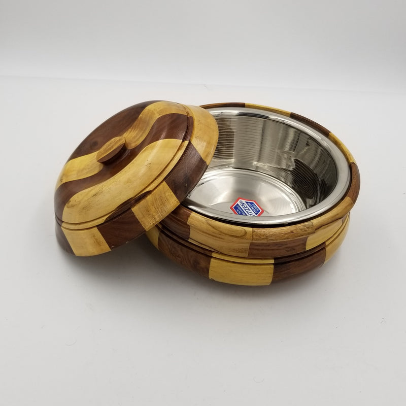 Mango wood Chapati / Tortilla Box