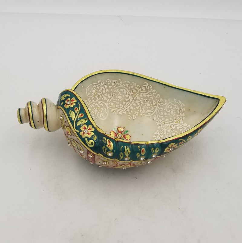 Marble 8" Shankh / Conch
