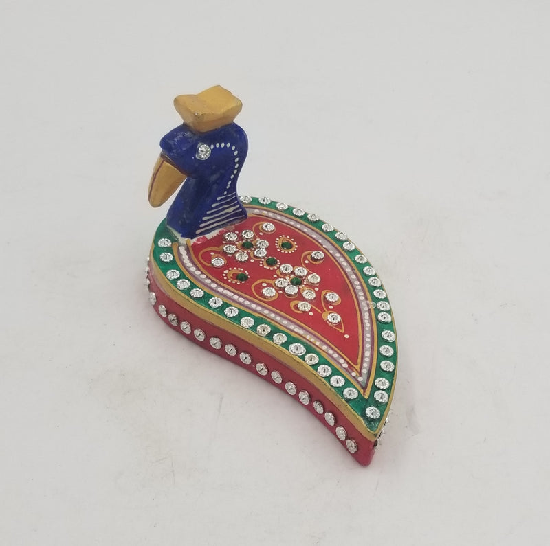 Marble Peacock Chopda painted