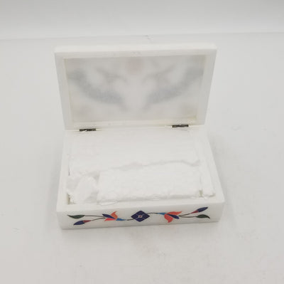 Marble Box Peacock 4x6 inch
