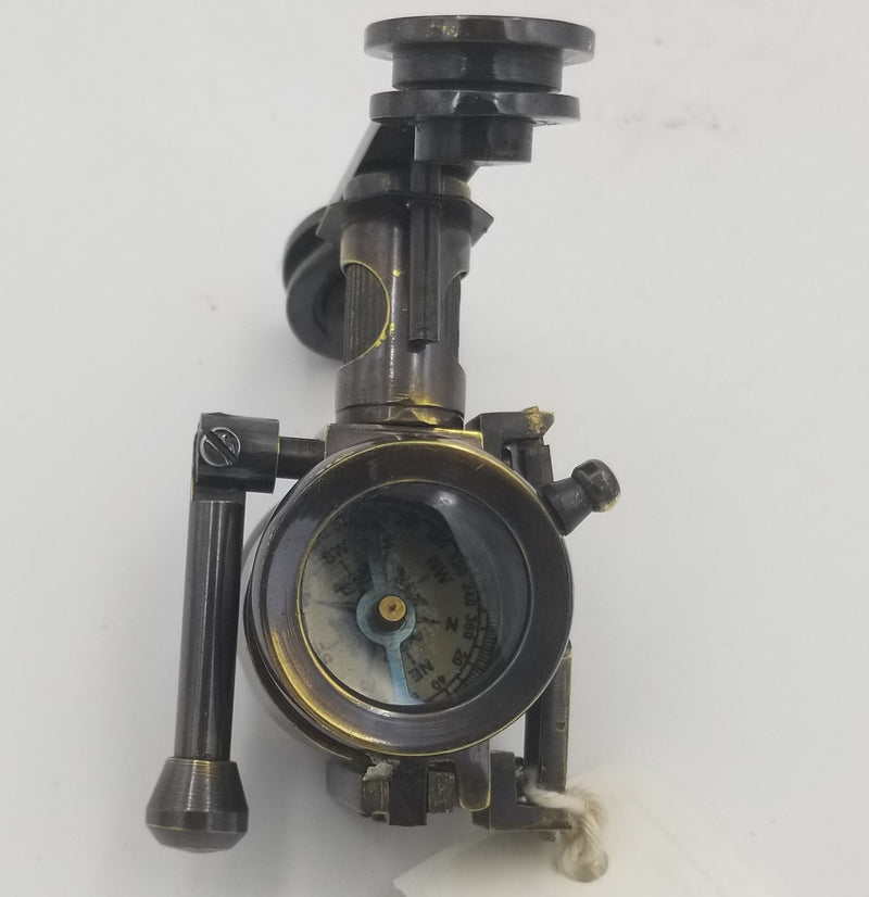 Brass Monocular with compass