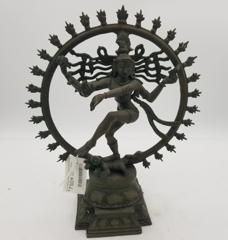 12" Bronze Natraja Statue