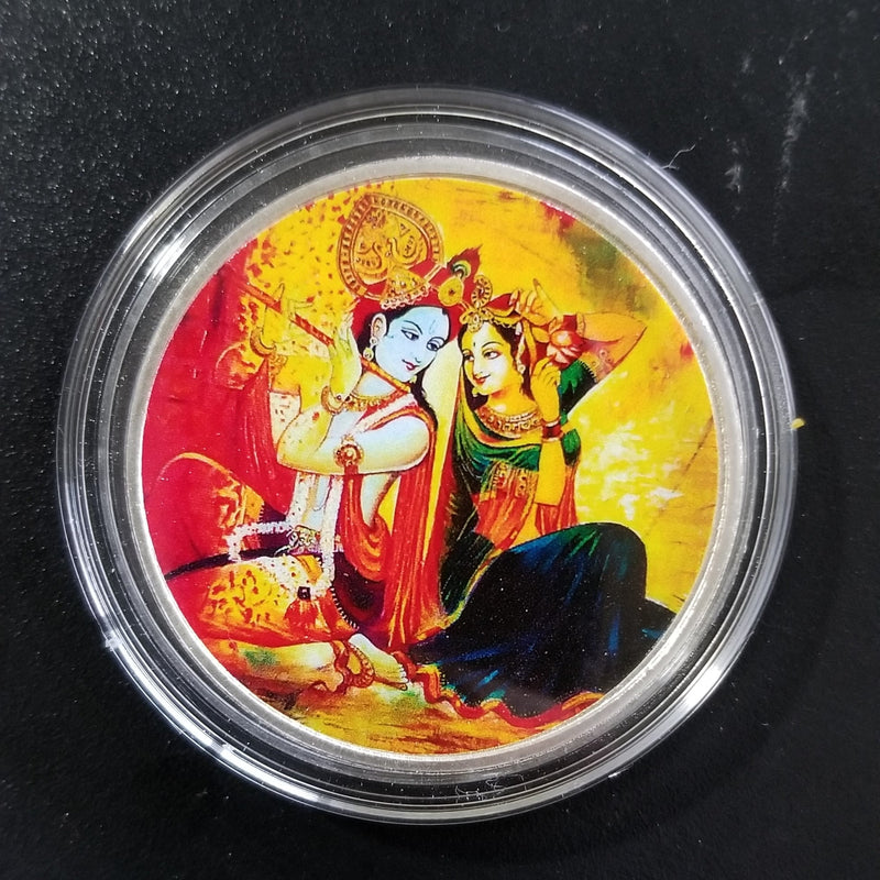 20 Grams Radhakrishna - 999 Quality Fine Silver Coins